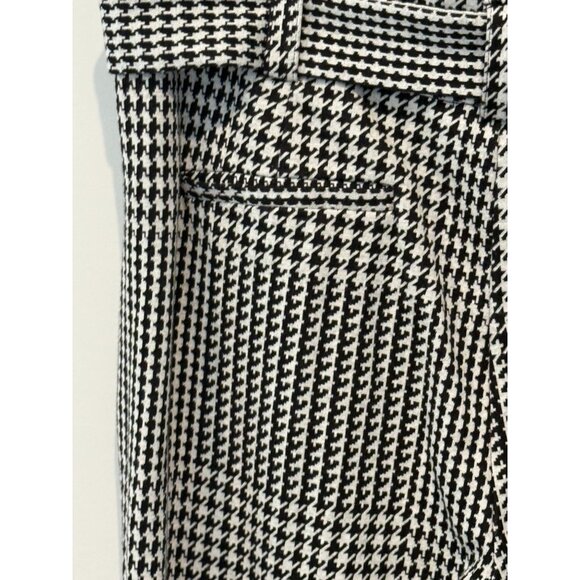 New York and Company Pants Womens Wide Leg Size XL Preppy Houndstooth Plaid Work - Picture 16 of 16